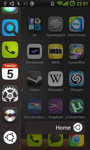 Download Ubuntu Phone Launcher for Android to Experience Ubuntu OS