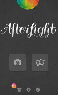 Manage photos using Afterlight for iOS