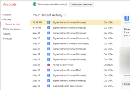 You are currently viewing How to View your recent Google account activity