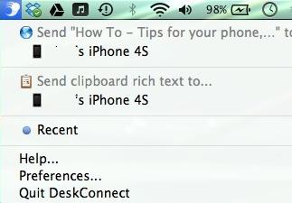 How to use DeskConnect to transfer files between iPhone and Mac