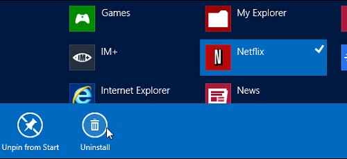 How to manage the Windows List of Apps