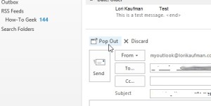 Read more about the article How to manage the Reply window in Outlook 2013