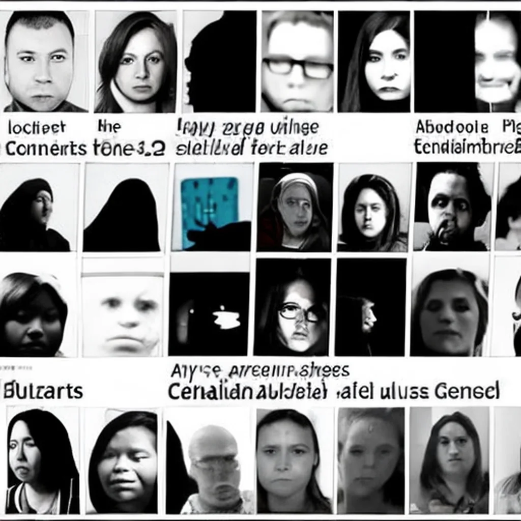 Artistic representation for Canadian institutions struggle to tackle tech - enabled abuse