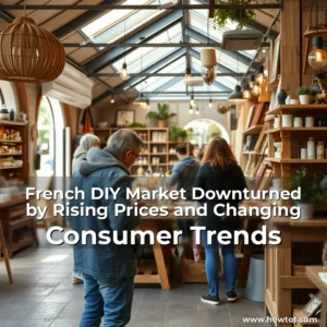Artistic representation for French DIY Market Downturned by Rising Prices and Changing Consumer Trends