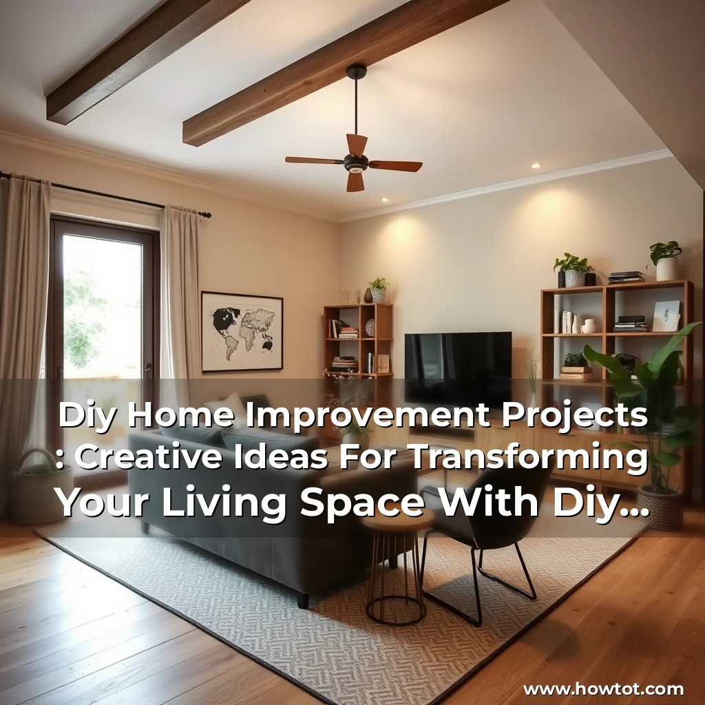 Read more about the article Diy Home Improvement Projects : Creative Ideas For Transforming Your Living Space With Diy Projects.