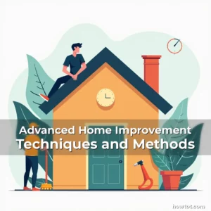 Artistic representation for Advanced Home Improvement Techniques and Methods