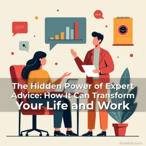 Artistic representation for The Hidden Power of Expert Advice: How It Can Transform Your Life and Work
