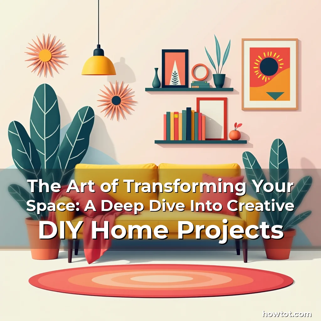Read more about the article The Art of Transforming Your Space: A Deep Dive Into Creative DIY Home Projects