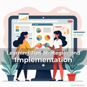 Artistic representation for Learning Tips Strategies and Implementation