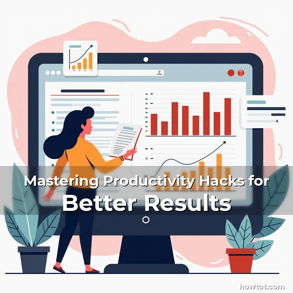 Read more about the article Mastering Productivity Hacks for Better Results