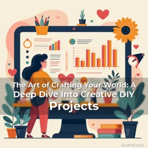 Artistic representation for The Art of Crafting Your World: A Deep Dive Into Creative DIY Projects