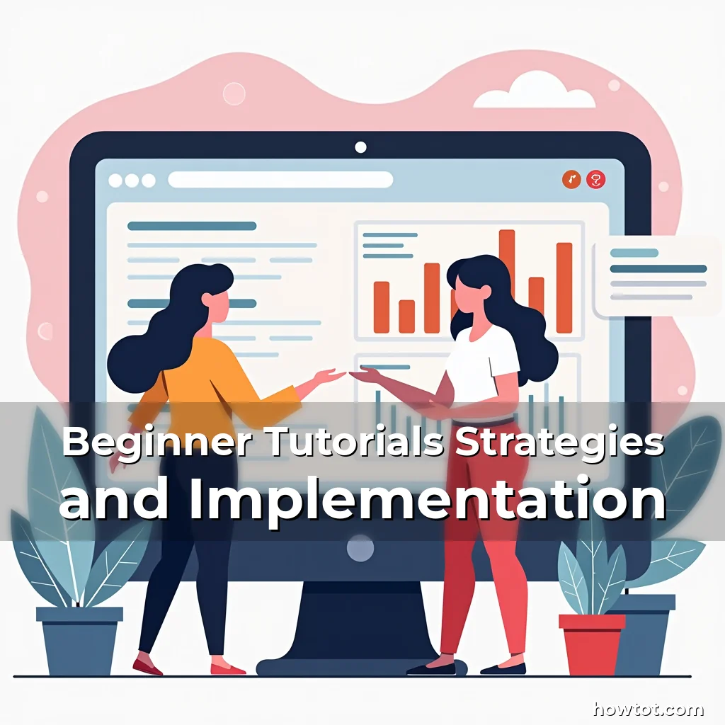 Read more about the article Beginner Tutorials Strategies and Implementation